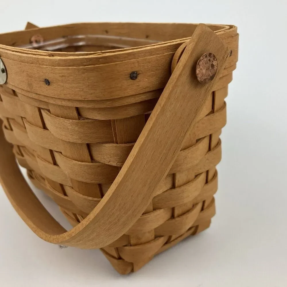 Longaberger Dresden Basket Set 1999| /w Lid VTG (17582)